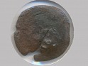 Escudo - 6 Maravedís (Resello) - Spain - 1636 - Copper - Cayón# 5272 - 24 mm - Resealing of 6 maravedis - 0